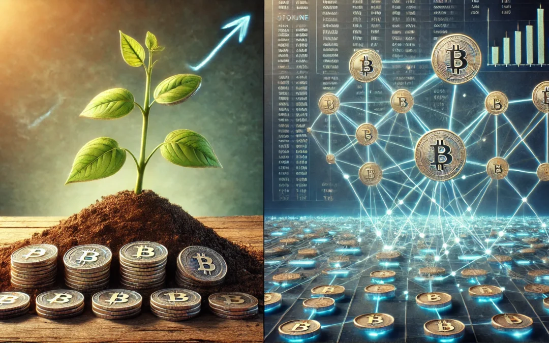 What Is the Difference Between Staking and Yield Farming?